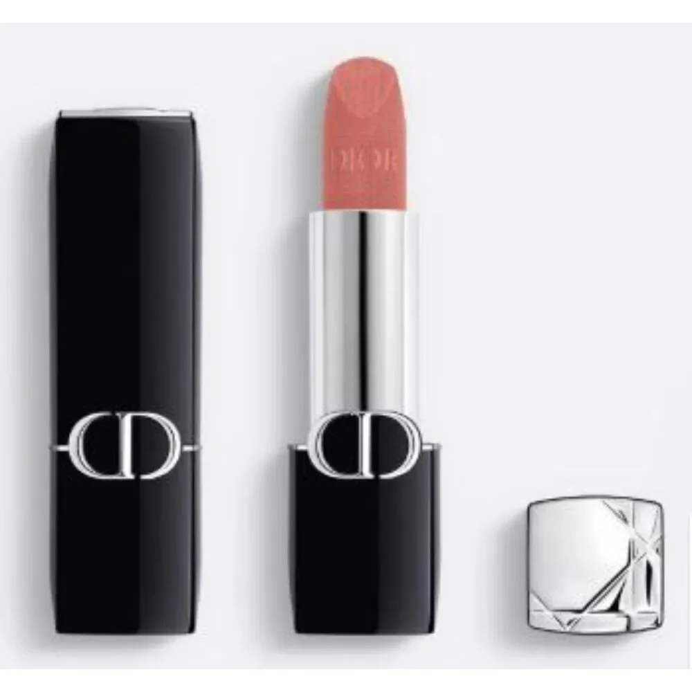 NIB Dior Rouge Dior Refillable Couture Color Lipstick – Velvet Finish Nude Look